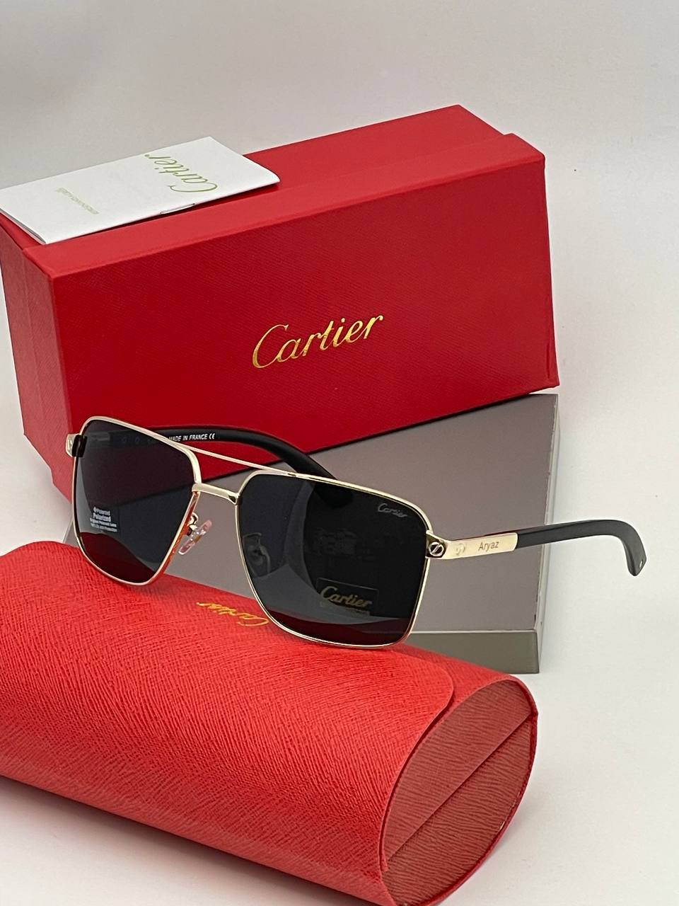 عینک آفتابی زنانه برند CARTIER